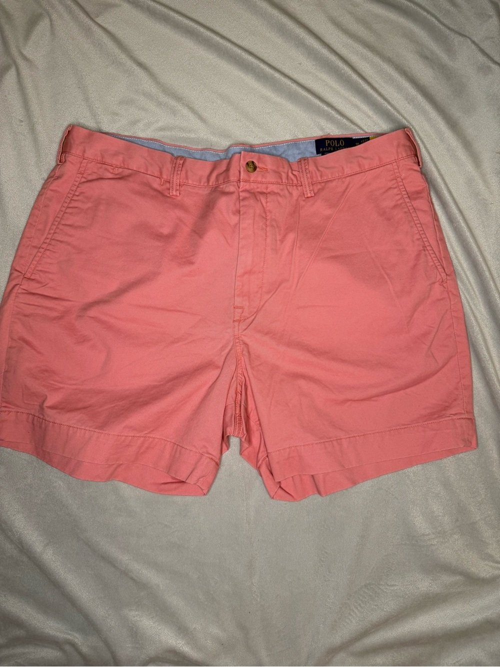 Polo Ralph Lauren men's flat-front chino shorts size 38